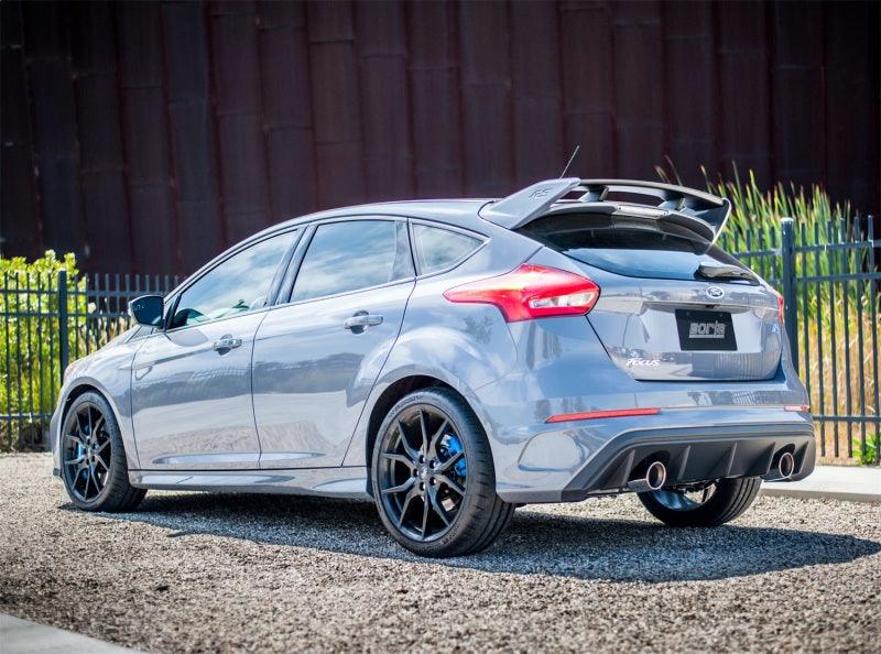Borla 16-17 Ford Focus RS 2.3L MT Round Angle-Cut Tips Split Rear Exit ATAK Catback Exhaust - Order Your Parts - اطلب قطعك