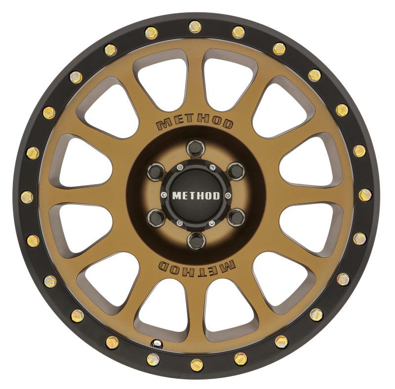 Method MR305 NV 17x8.5 0mm Offset 6x5.5 108mm CB Method Bronze/Black Street Loc Wheel - Order Your Parts - اطلب قطعك