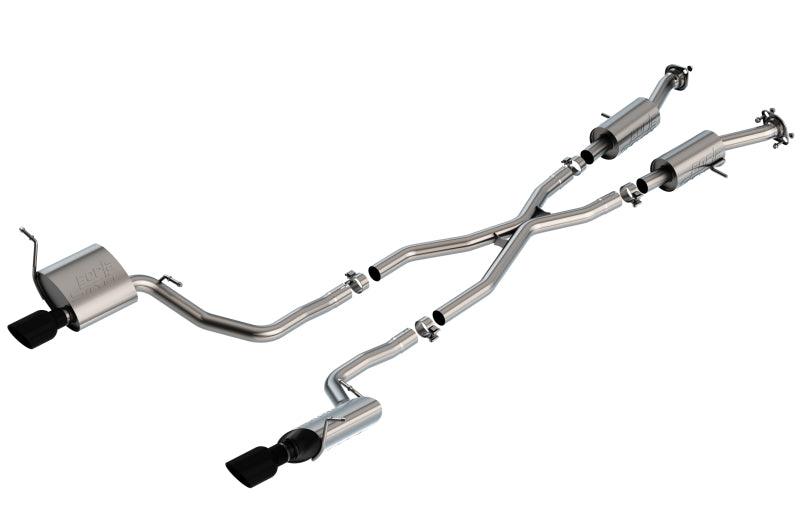 Borla 14-20 Jeep Grand Cherokee 3.6L V6 2/4WD 2.25in S-Type Cat-back - Black Chrome - Order Your Parts - اطلب قطعك