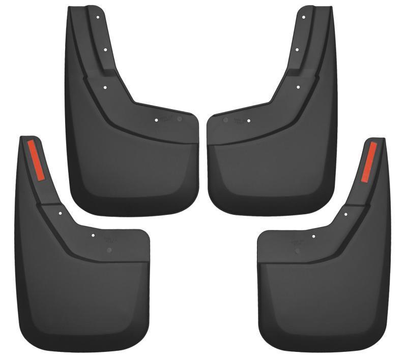 Husky Liners 14-17 Chevy Silverado 1500 / 15-16 Silverado 2500 HD Front and Rear Mud Guards - Black - Order Your Parts - اطلب قطعك