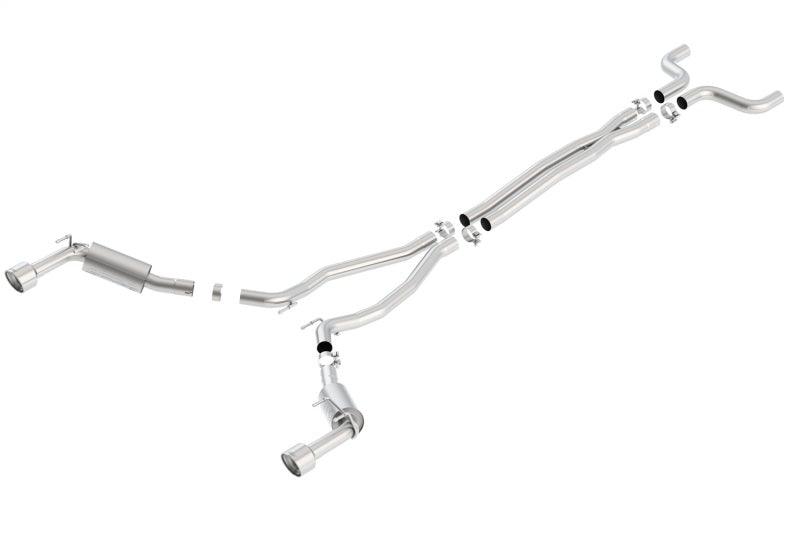 Borla 14-15 Chevy Camaro SS 6.2L V8 Single Split Rear Exit S-Type Catback Exhaust - Order Your Parts - اطلب قطعك