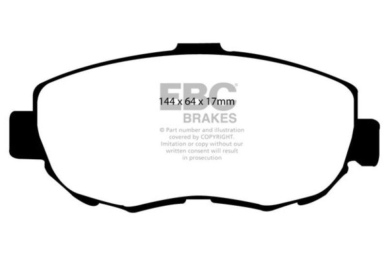 EBC 93-97 Lexus GS300 3.0 Yellowstuff Front Brake Pads - Order Your Parts - اطلب قطعك