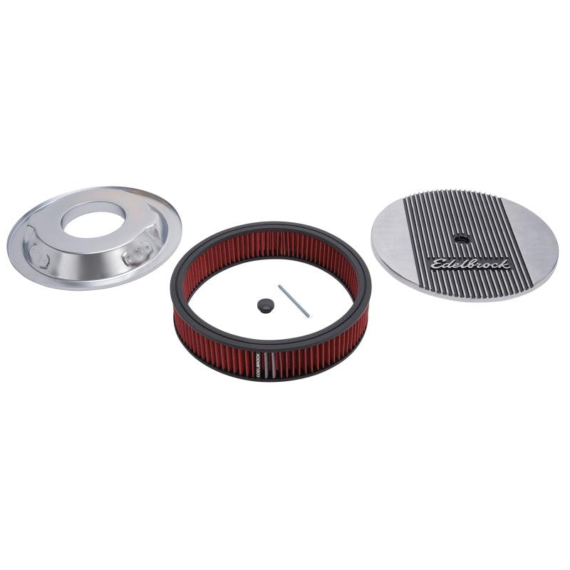 Edelbrock Air Cleaner Elite II 14In Diameter w/ 3In Element Polished - Order Your Parts - اطلب قطعك