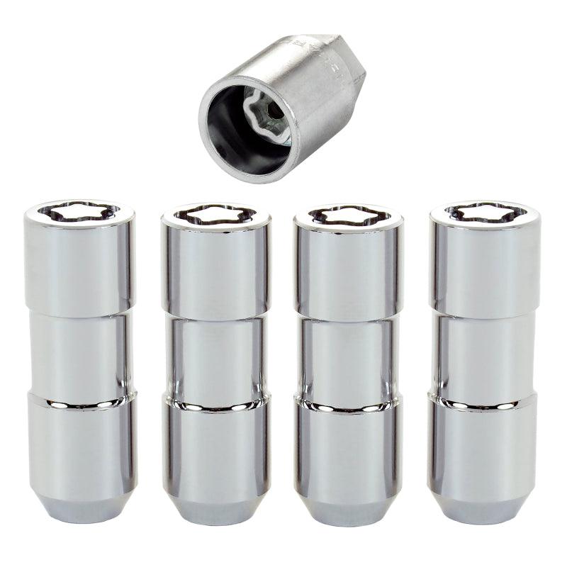 McGard Wheel Lock Nut Set - 4pk. (Cone Seat Duplex) 9/16-18 / 7/8 Hex / 2.5in. Length - Chrome - Order Your Parts - اطلب قطعك