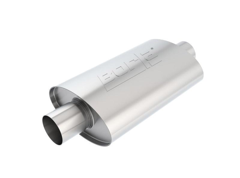 Borla XR-1 Racing Sportsman 2 1/2 inch Outlet / 2 1/2 inch Inlet 12in Case Oval Muffler - Order Your Parts - اطلب قطعك