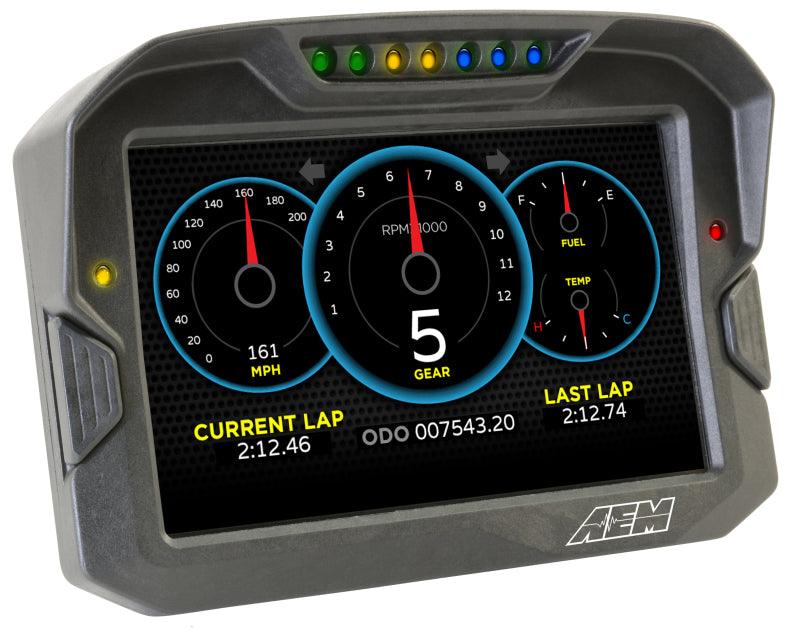 AEM CD-7 Logging GPS Enabled Race Dash Carbon Fiber Digital Display w/o VDM (CAN Input Only) - Order Your Parts - اطلب قطعك