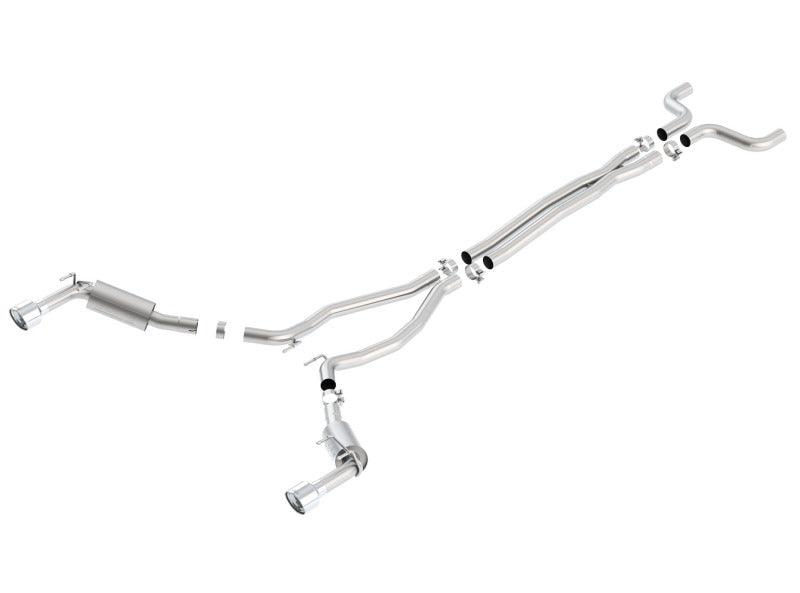 Borla 14-15 Chevy Camaro SS 6.2L V8 Single Split Rear Exit S-Type Catback Exhaust - Order Your Parts - اطلب قطعك