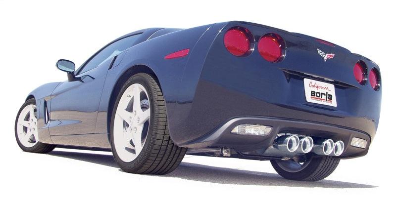 Borla 05-08 Chevrolet Corvette Coupe/Conv 6.0L/6.2L 8cyl Aggressive ATAK Exhaust (rear section only) - Order Your Parts - اطلب قطعك
