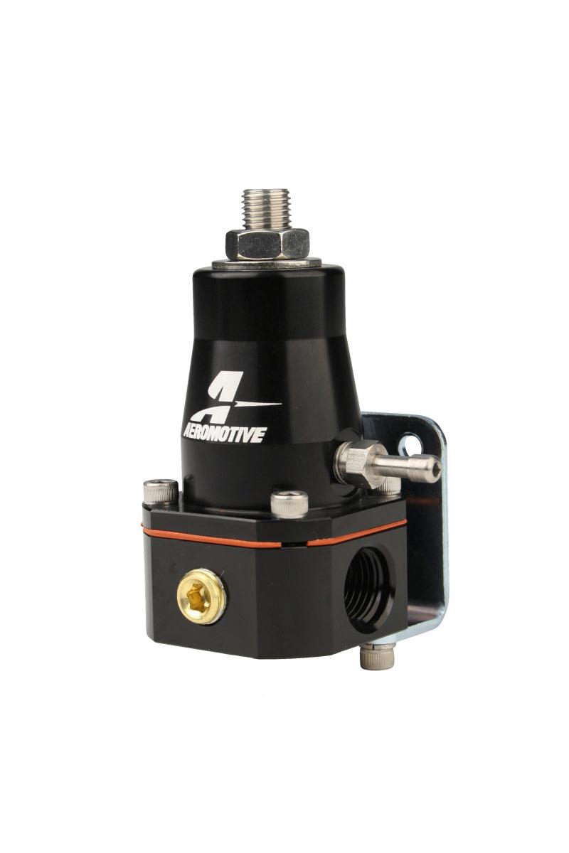 Aeromotive Adjustable Regulator Billet EFI Bypass - (2) -6 Inlets/(1) -6 Return - Black - Order Your Parts - اطلب قطعك
