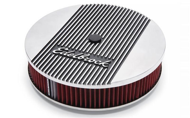 Edelbrock Air Cleaner Elite II 14In Diameter w/ 3In Element Polished - Order Your Parts - اطلب قطعك