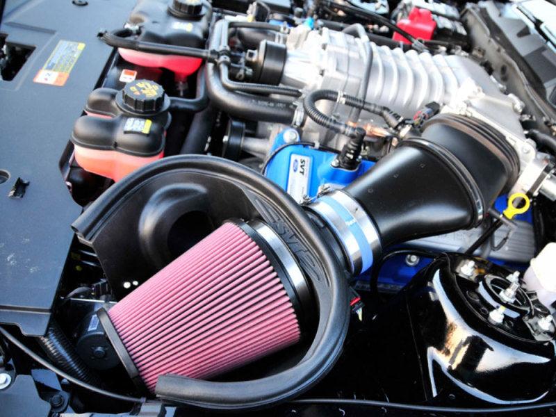 Airaid 10-14 Ford Mustang Shelby 5.4L Supercharged Direct Replacement Filter - Oiled / Red Media - Order Your Parts - اطلب قطعك