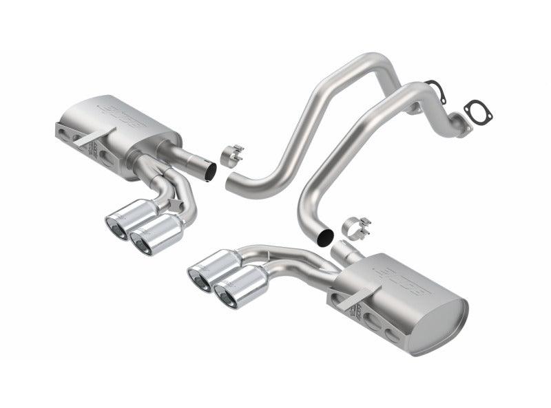 Borla 97-04 Chevrolet Corvette 5.7L 8cyl Touring SS Catback Exhaust - Order Your Parts - اطلب قطعك