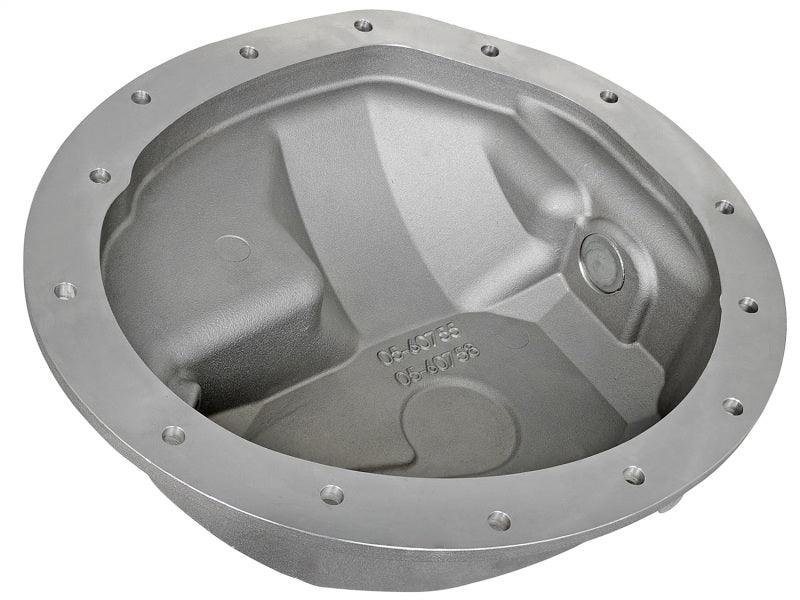 afe Front Differential Cover (Raw; Street Series); Dodge Diesel Trucks 03-12 L6-5.9/6.7L (td) - Order Your Parts - اطلب قطعك