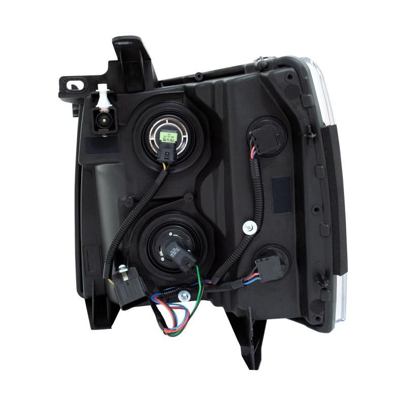 ANZO 2007-2013 Chevrolet Silverado Crystal Headlights Black - Order Your Parts - اطلب قطعك