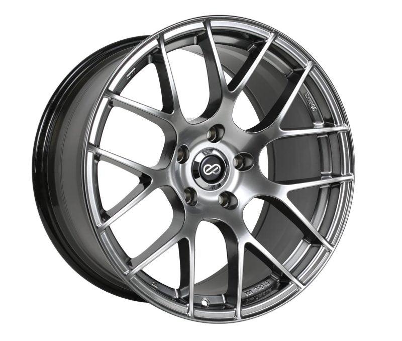Enkei Raijin 18x9.5 35mm Offset 5x120 Bolt Pattern 72.6 Bore Diameter Hyper Silver Wheel - Order Your Parts - اطلب قطعك