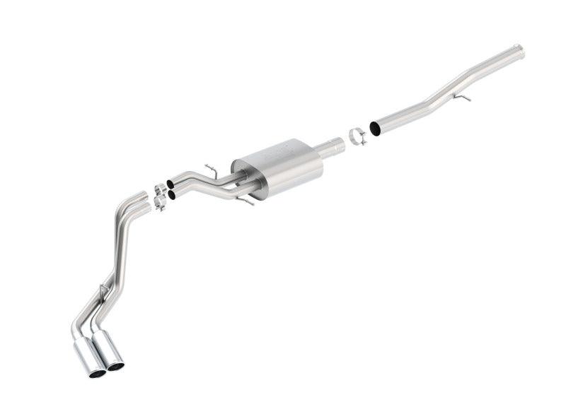 Borla 14 Silv/Sierra 1500 EC Std/CC Short 143.5in WB ATAK Dual Rolled Side Exit Cat-Back Exhaust - Order Your Parts - اطلب قطعك