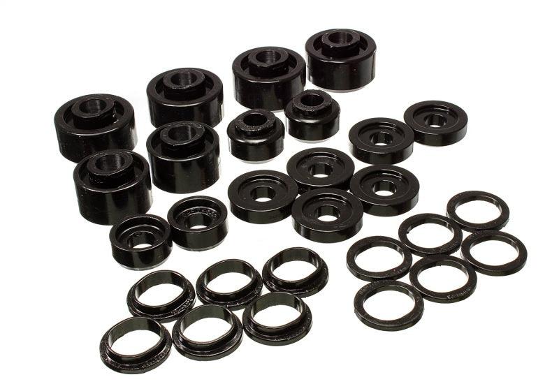 Energy Suspension 99-07 Ford F-250/F-350 SD 2/4WD Crew Cab Body Mount Set - Black - Order Your Parts - اطلب قطعك